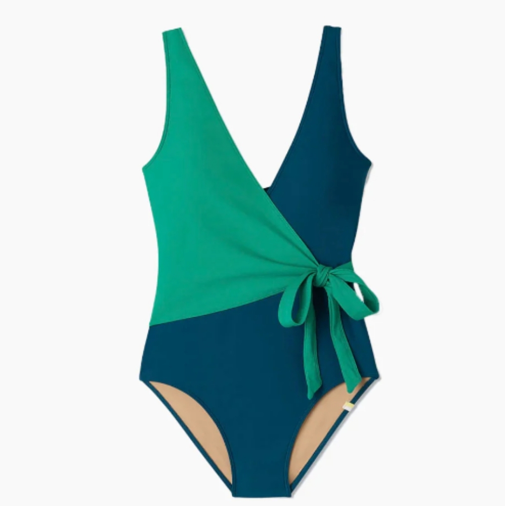 Summersalt The Perfect Wrap One Piece Swimsuit Size 8